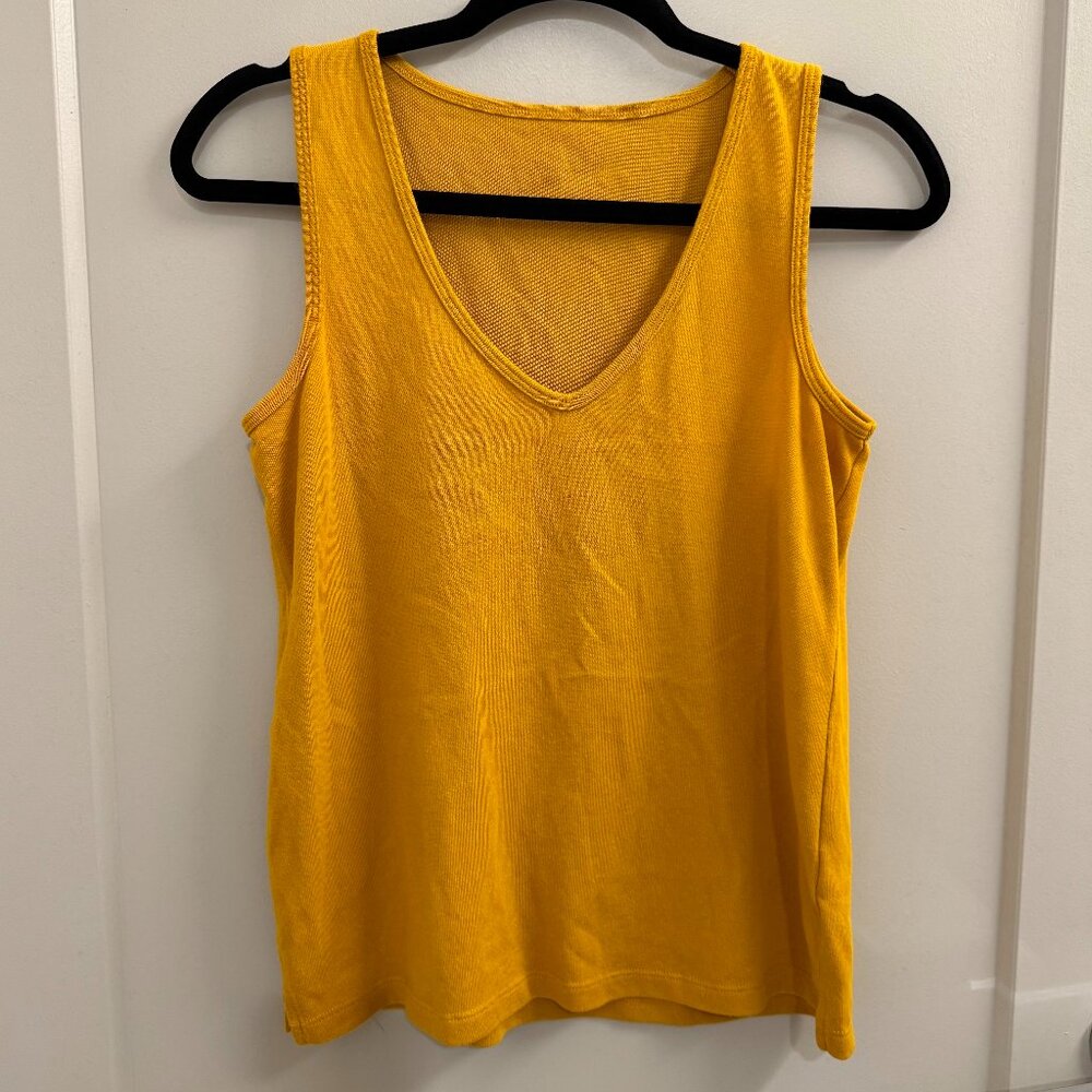 Women's Size XS/S Madewell Yellow Summer Tank Top
